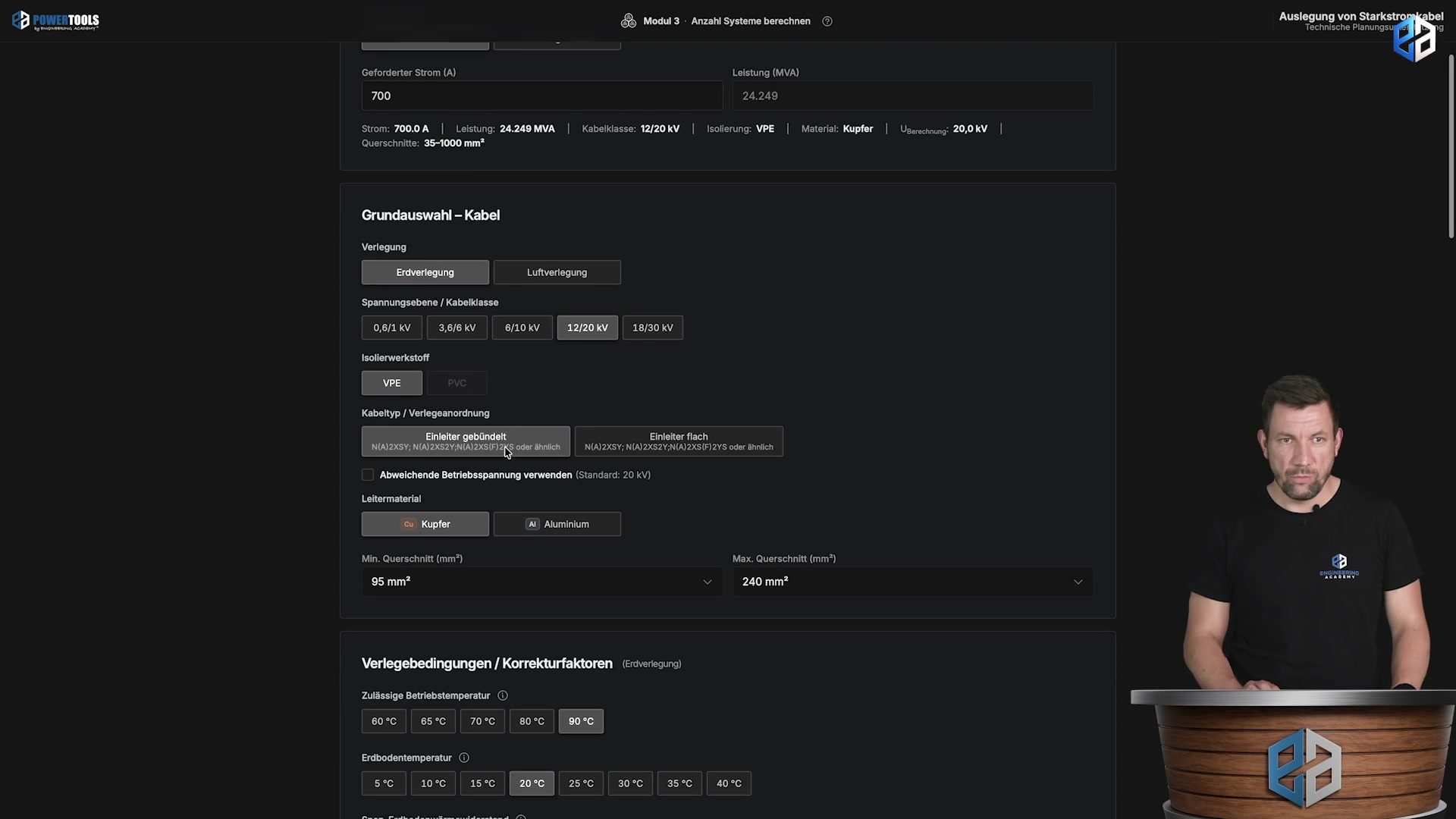 Anzahl paralleler Systeme berechnen